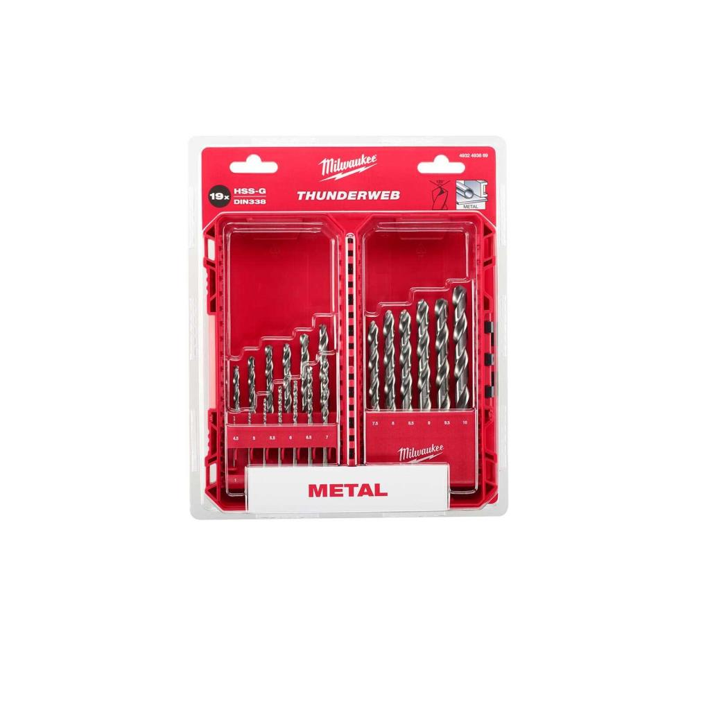 Milwaukee Thunderweb Metal Matkap Ucu Seti 19 Prç