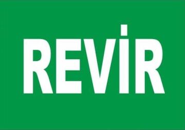 Uyarı Levhası Revir ''1001''
