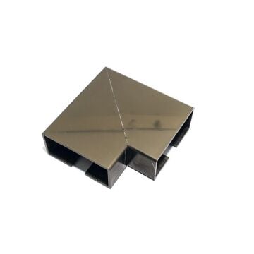 60x25 90° Tek Taraflı Çok Yönlü Dirsek Bronz Adet