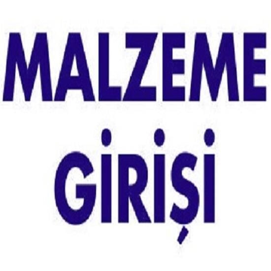 Uyarı Levhası Malzeme Girişi''1768''