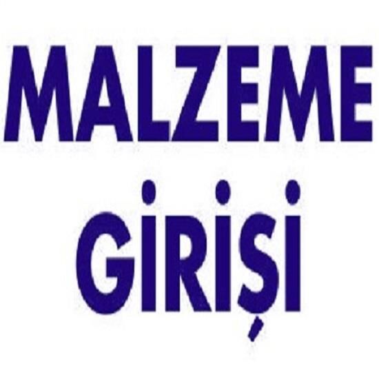 Uyarı Levhası Malzeme Girişi''1768''