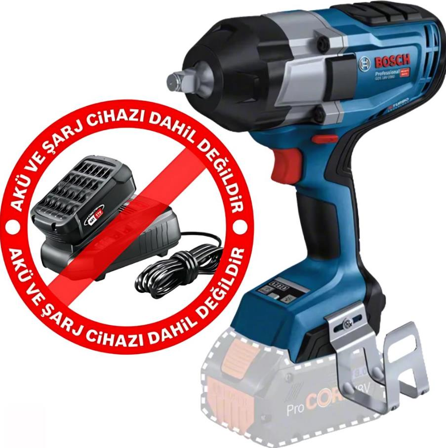 Bosch GDS 18V-1000 Akülü Somun Sıkma Solo