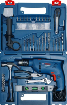 Bosch GSB 600 Darbeli Matkap + 100 Parça Aksesuar