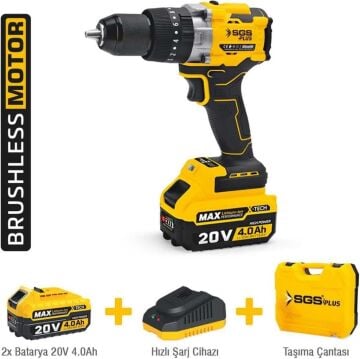 Sgs Darbeli Matkap 2x4.0ah 20w 130nm