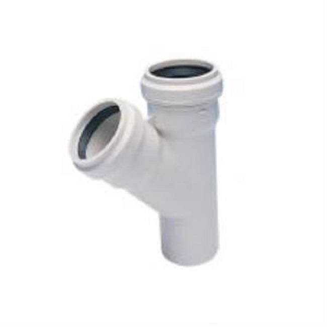 Kalde 75x75 3.2 Pvc-u Tek Çatal 45 Derece