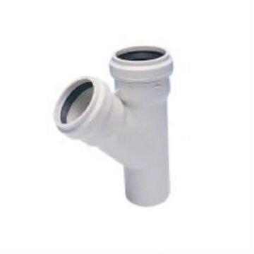 Kalde 75x75 3.2 Pvc-u Tek Çatal 45 Derece