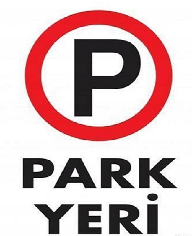 Uyarı Levhası Park Yeri ''1587''