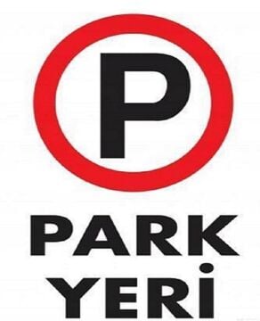 Uyarı Levhası Park Yeri ''1587''