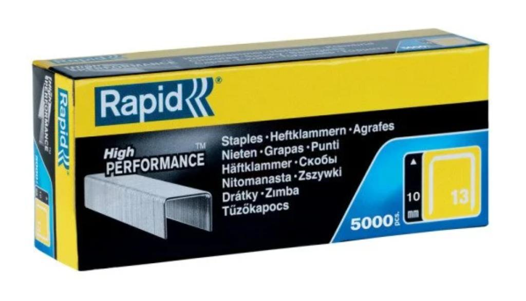 Rapid Zımba Teli 13/10 5000 Li Paket