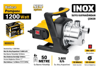 Sgs SGS5374 Bahçe Pompası 1200w