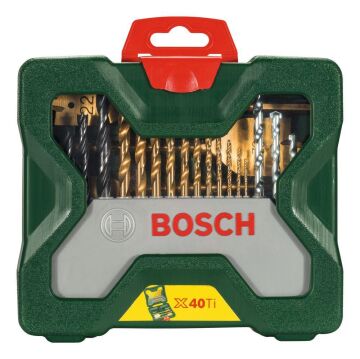 Bosch X-Line 40 Parça Titanyum Aksesuar Seti