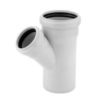 Kalde 110x75 3.2 Pvc-u Tek Çatal 45 Derece