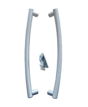 Alüminyum Yay Kol 500mm Mat Eloksal Gri