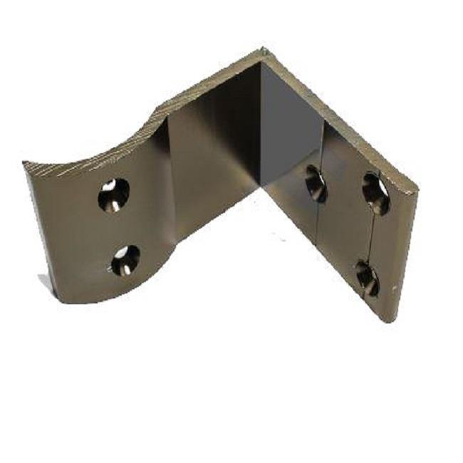 Duvar L 90 Derece Kısa Bağlantı Bronz 5 Li Paket