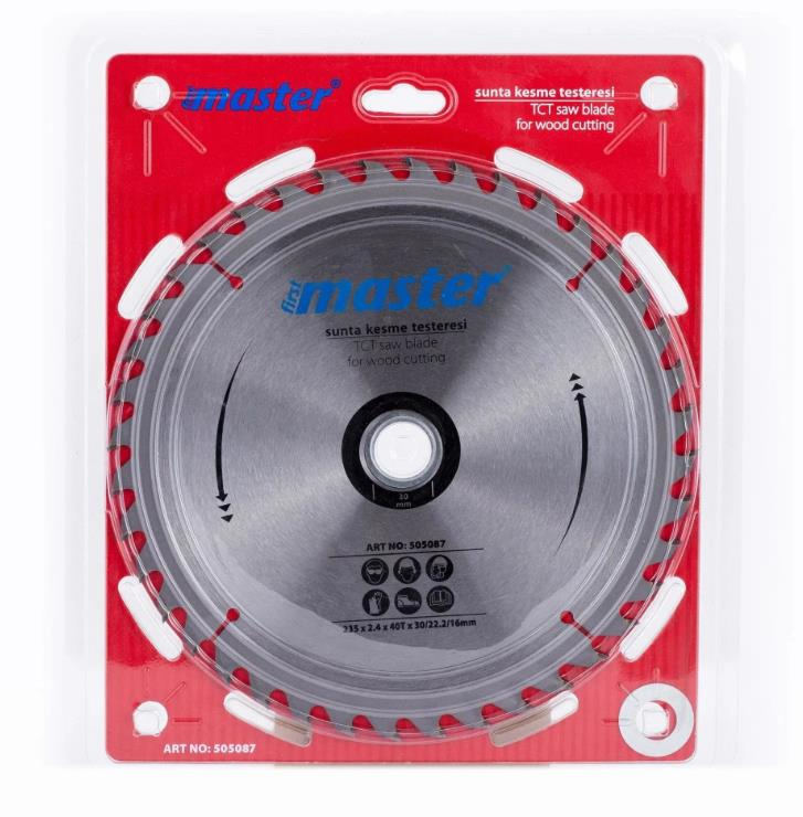 Master Sunta Kesme Testere Bıçağı 115mm 16 Diş