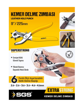 Sgs 1080 Kemer Delme Zımbası