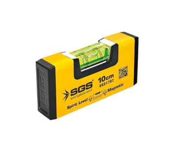 Sgs 1707 Alüminyum Mıknatıslı Su Terazisi 10 Cm
