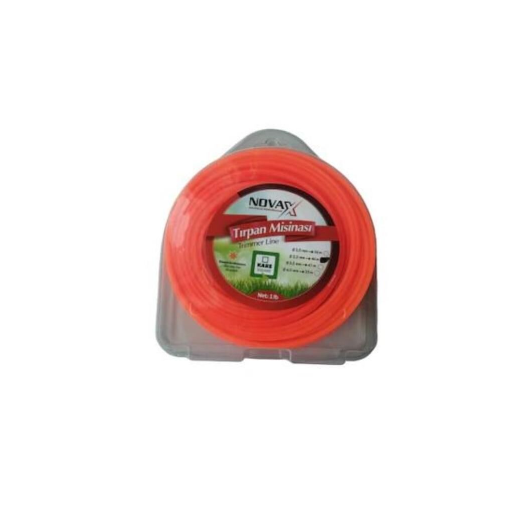 Novax Tırpan Misina Kare 3.3 mm 46 Mt.