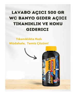 Sgs Wc-Banyo Lavabo Açıcı 500gr