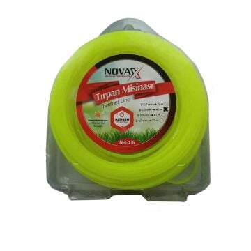 Novax Tırpan Misina Altıgen 3.3 mm 45 Mt.