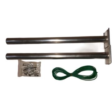 Balkon Kurutma Demiri Duvar Montel Katlanır PARLAK