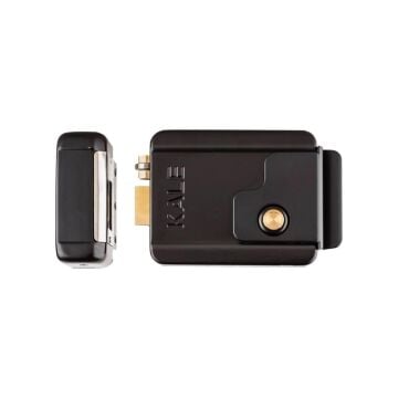 Kale 357M 52mm Otomat Elektrikli Kapı Kilidi Siyah