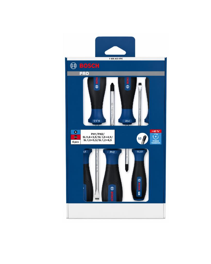 Bosch Tornavida Seti 6 Parça