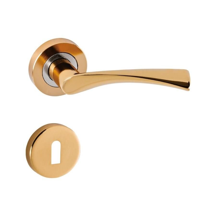 İnan AS-205R Nida Rozetli Oda Kapı Kolu Albrifin Saten