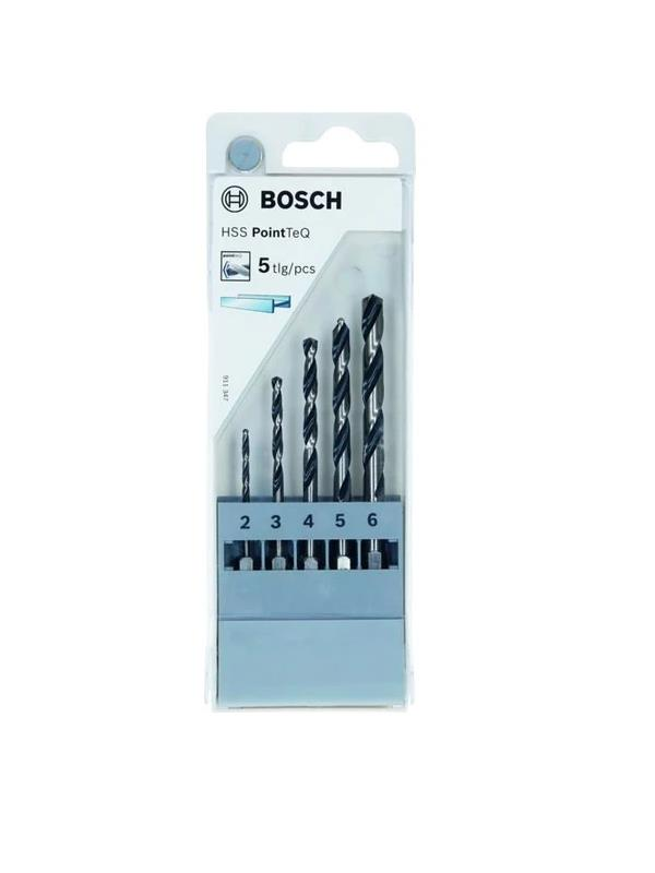 Bosch Hss PointteQ Hex Metal Matkap Ucu Seti 5li