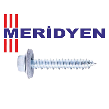 Meridyen Ahşap Çatı Vidası 6.3X125 Adet