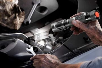 Kwb Led Teknoloji Alüminyum El Feneri 3 Fonksiyon