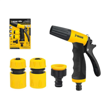 Sgs 3 Fonksiyonlu Bahçe Sulama Tabancası 4 Parça