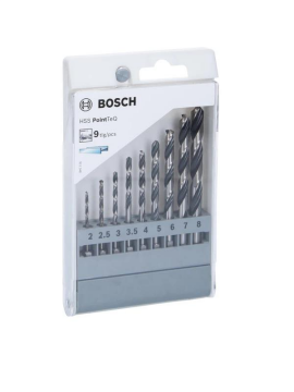 Bosch Hss PointteQ Hex Metal Matkap Ucu Seti 9lu