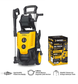 Sgs Yüksek Basınçlı Yıkama Makinesi 2500w 170 Bar