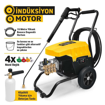 Sgs Yüksek Basınçlı Yıkama Makinesi 2800w 150 Bar