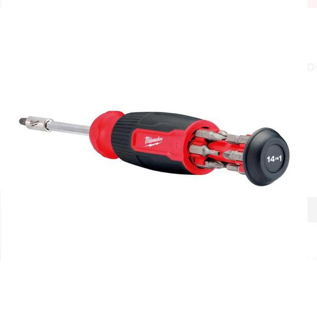 Milwaukee 14 Parça Multi Uç Tornavida Seti