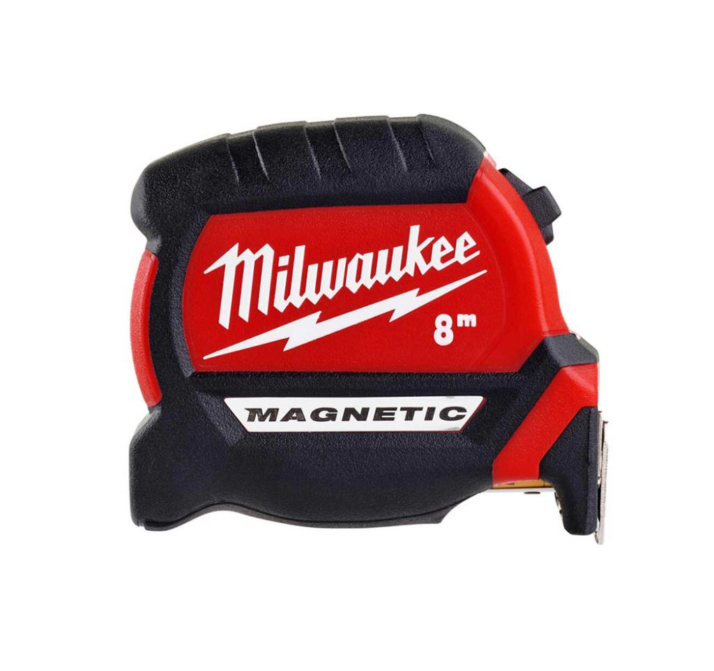 Milwaukee Manyetik Şerit Metre 8m 27mm