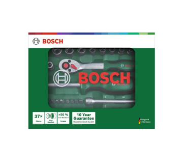 Bosch 1/4 Altı Köşe Lokma Takımı 37 Parça
