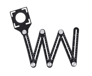 Sgs Şablon Cetveli 6 Açılı Katlanır Pozisyon