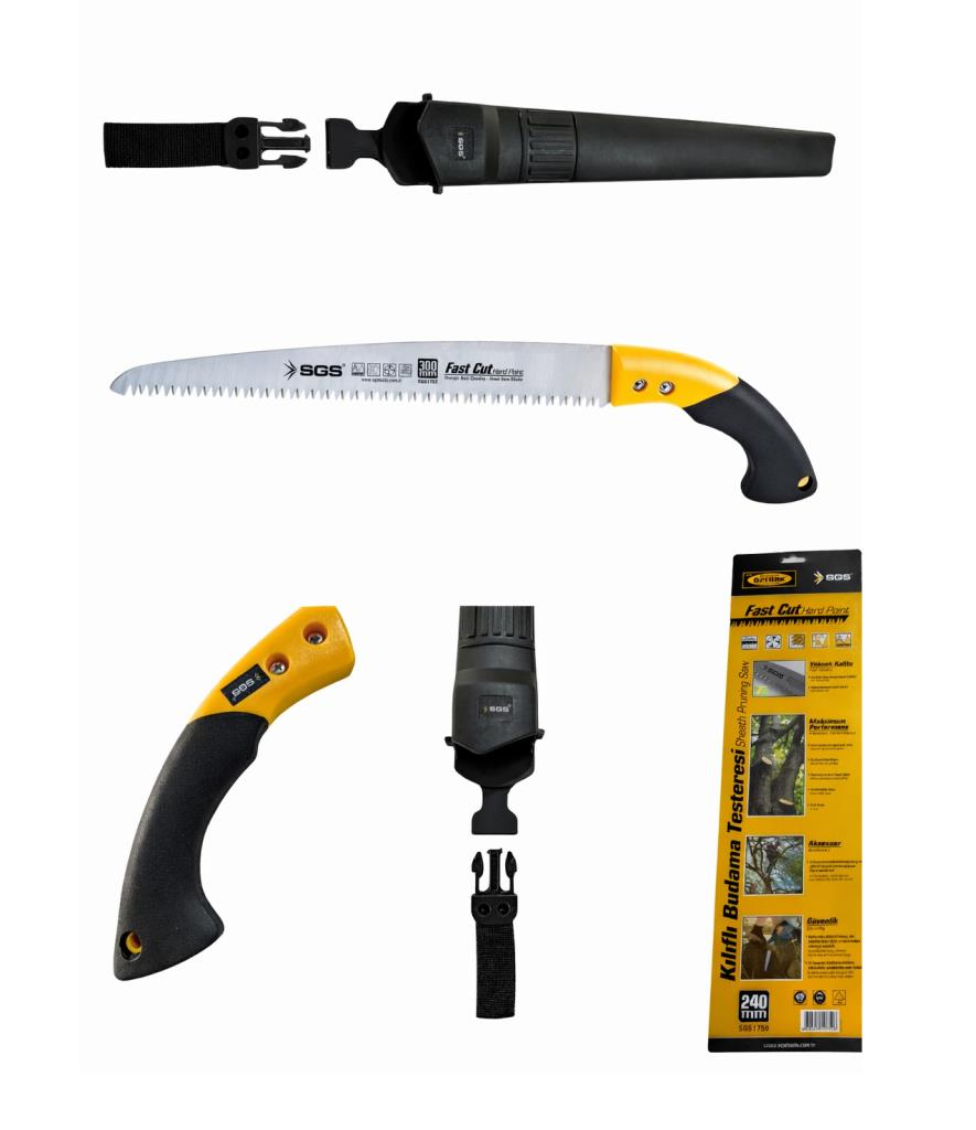 Sgs 1750 Kılıflı Budama Testeresi 240mm