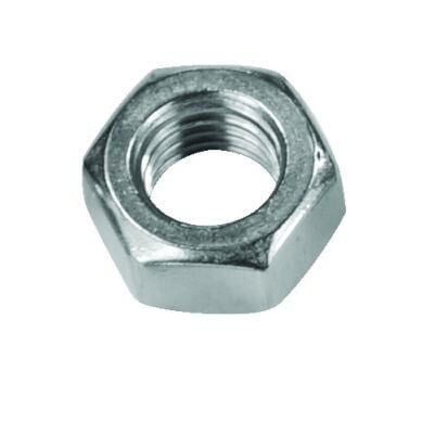 M8 Dın934 Ak Somun Çelik Beyaz 5 Li Paket