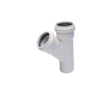 Kalde 110x110 3.2 Pvc-u Tek Çatal 45 Derece
