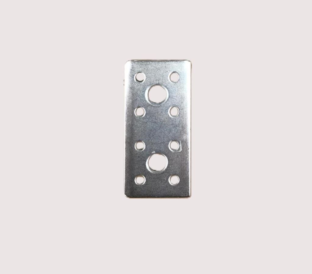 Metal Düz Gönye Lama 40x80 2mm