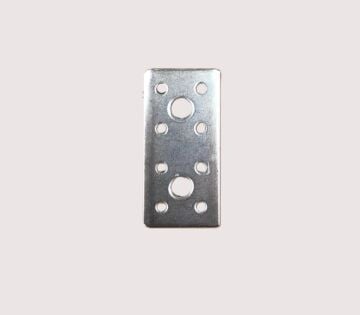 Metal Düz Gönye Lama 40x80 2mm
