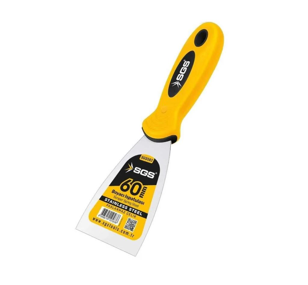 Sgs Ispatula Paslanmaz Çelik 60mm