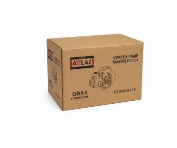 Attlas QB60 Döküm Gövdeli Santrifüj Pompa 0.5 Hp