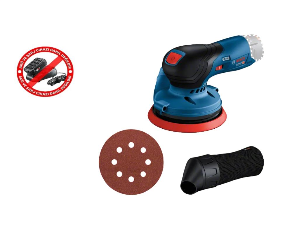 Bosch Gex 12V-125 Eksantrik Zımpara Makinası Solo