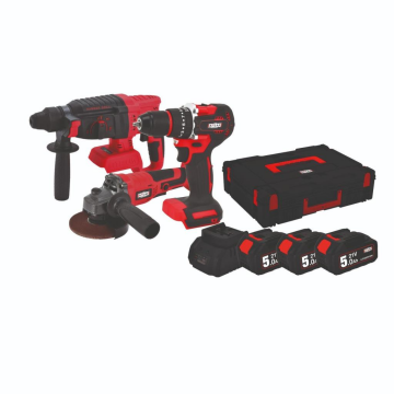 Attlas ATB21- 3 Lü Kömürsüz 21v 3x5.0Ah Kombo Set