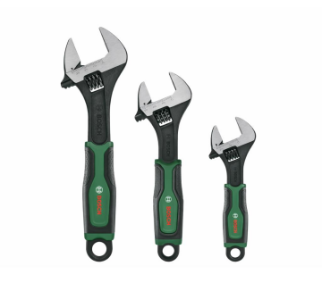 Bosch 3 Parça İngiliz Anahtar Seti 6''-8''-10''