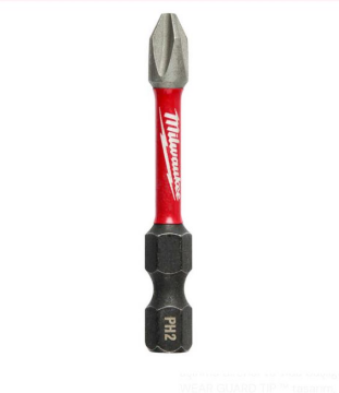Milwaukee Shockwave Bits Uç Ph2 50Mm 10lu Paket